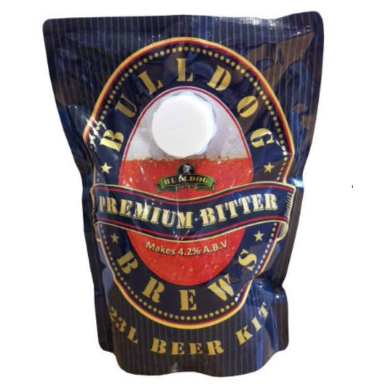 Premium Bitter Bulldog Beer Kit Brew Day
