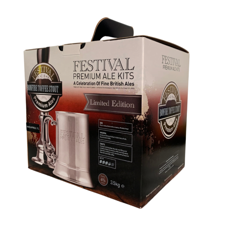 Festival Bonfire Toffee Stout Beer Kit BBE 02/24 Brew Day