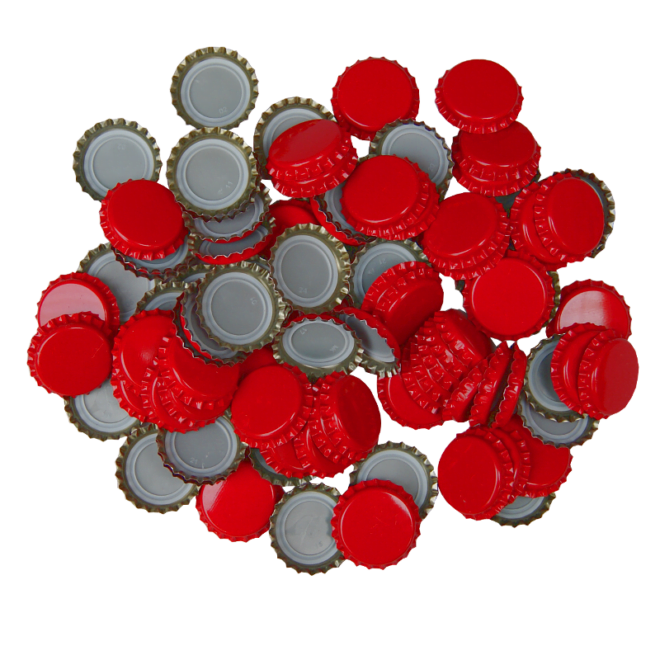 Red Crown Bottle Caps