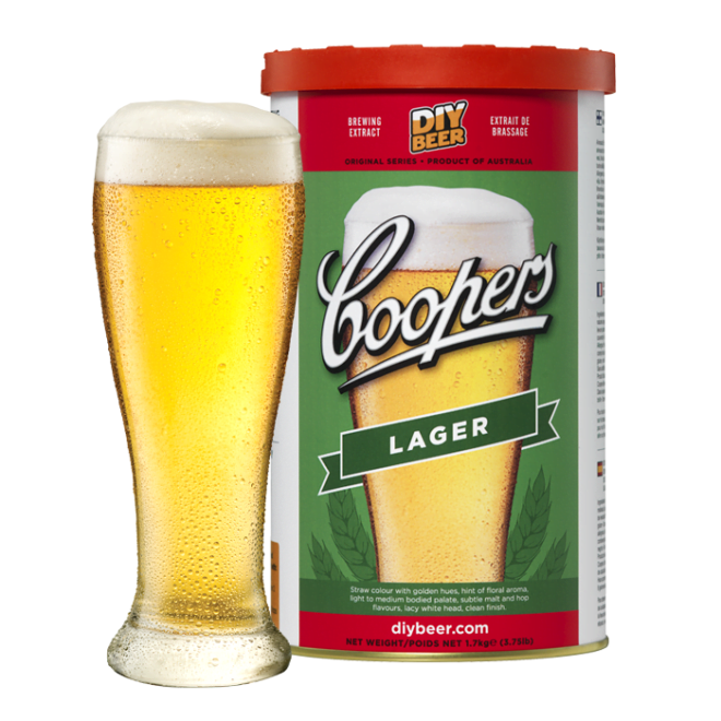 Coopers Lager Beer Brewing Kit