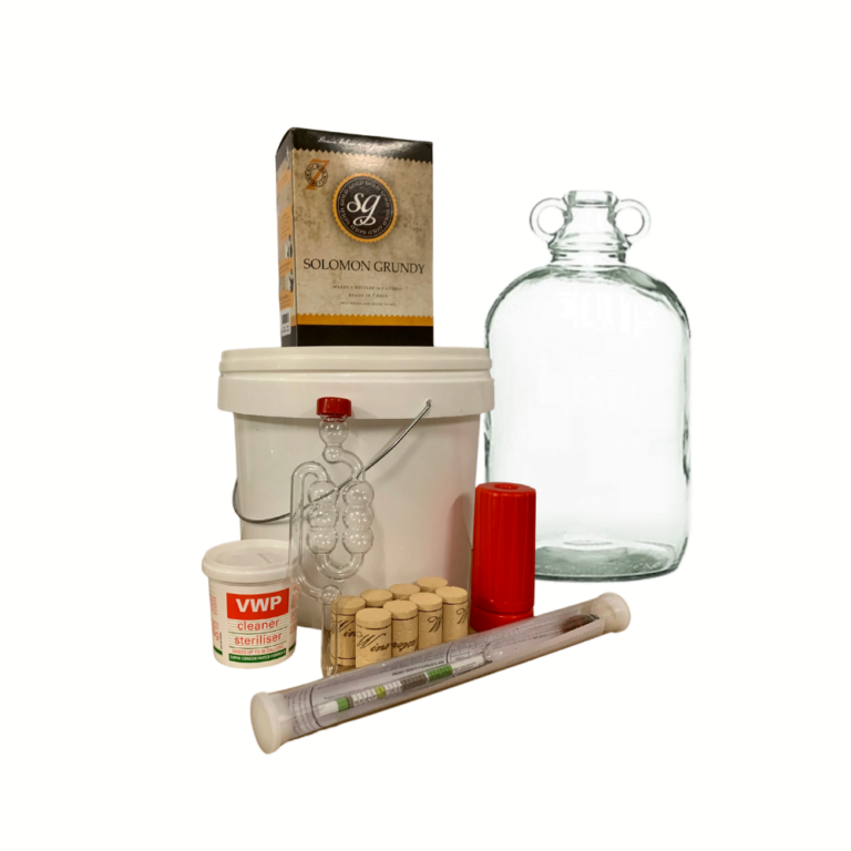 6 Bottle Wine Making Starter Kit Sauvignon Brew Day